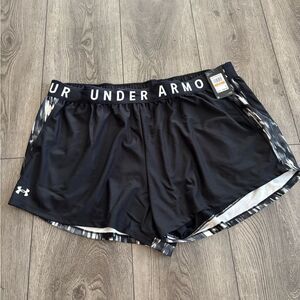 Under Armour Black Athletic Shorts